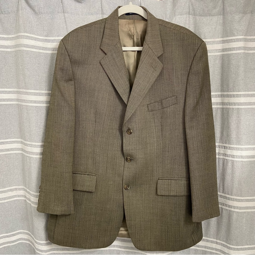 CHAPS RALPH LAUREN / Pure Wool Mens Blazer Size 43R